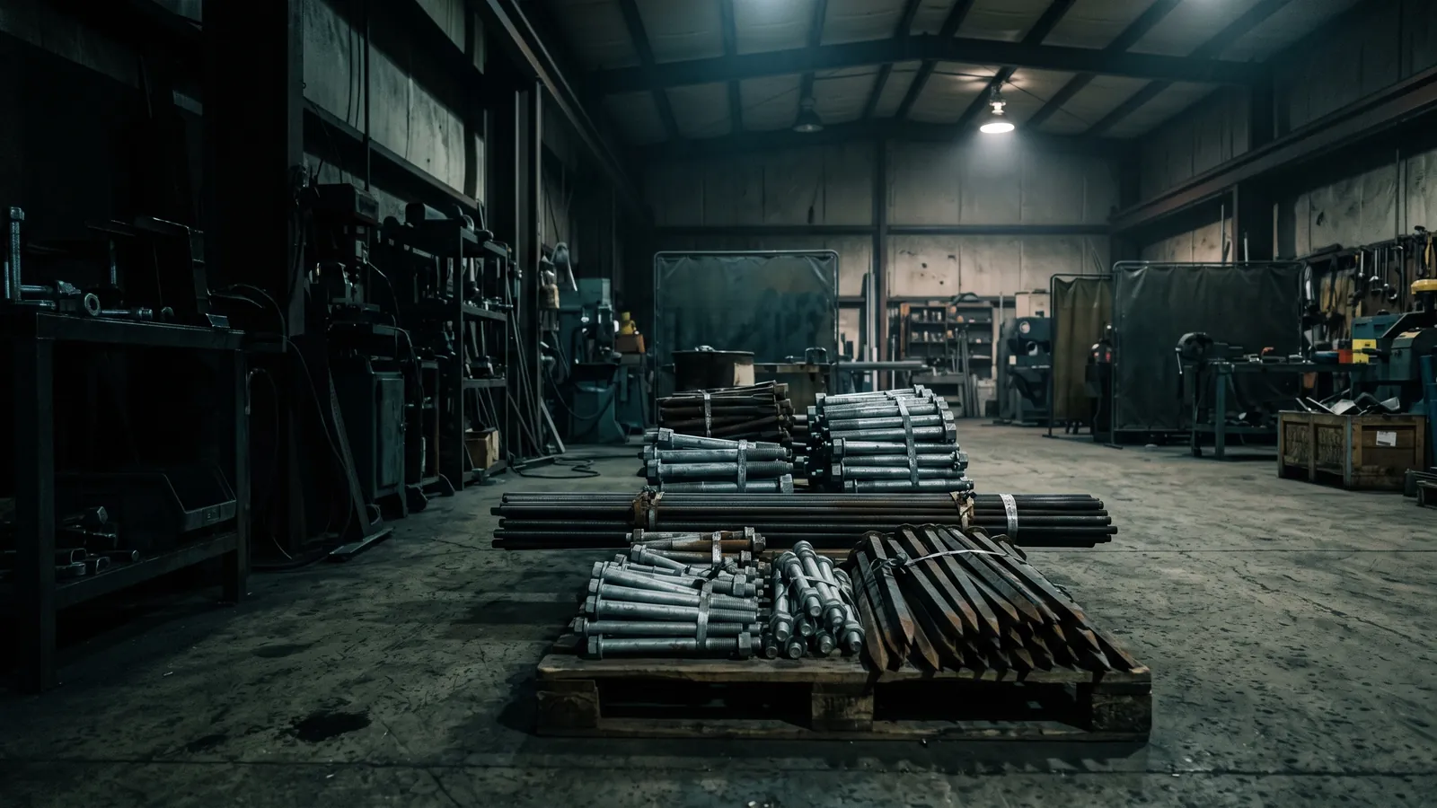 Anchors, Stakes & Bolts production at the Leeter factory