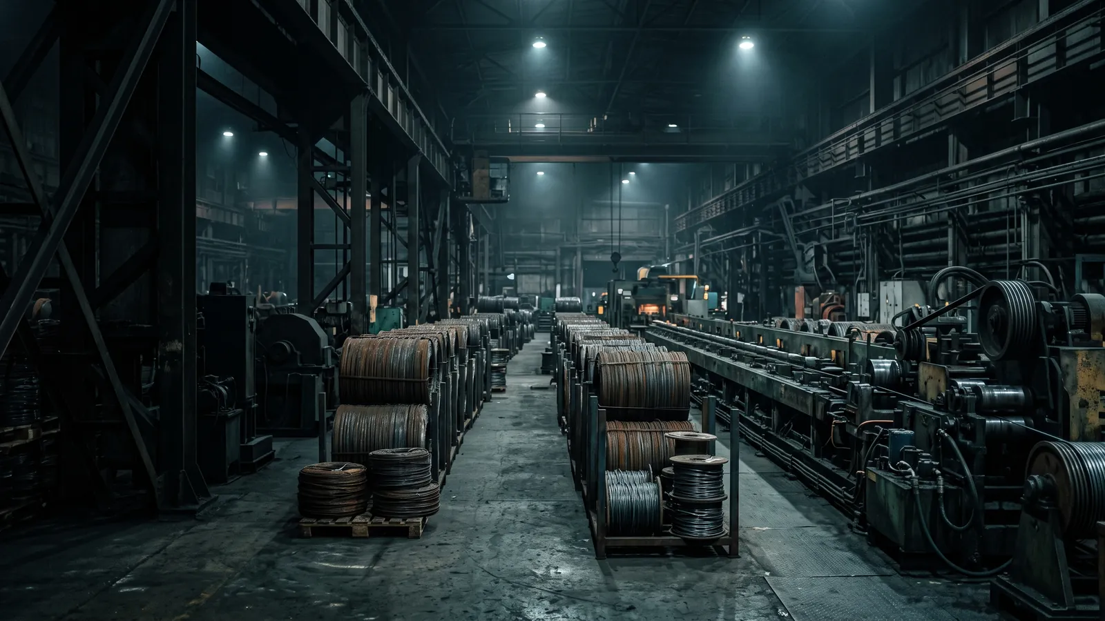 Wire & Tie Products production at the Leeter factory